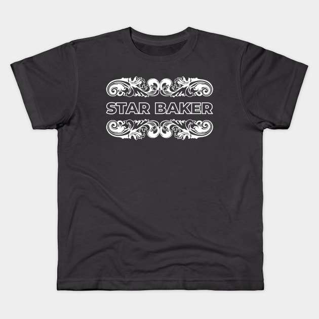 STAR BAKER Kids T-Shirt by shimodesign